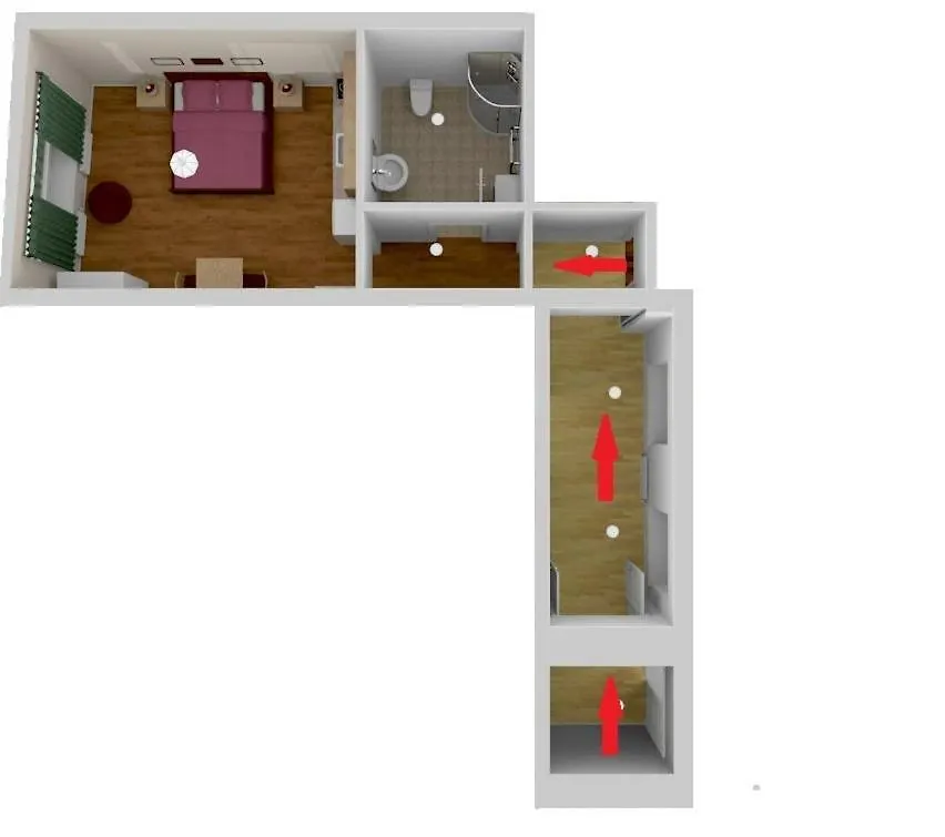 Apartmán Residence Krakovska 5 Praha Česká republika